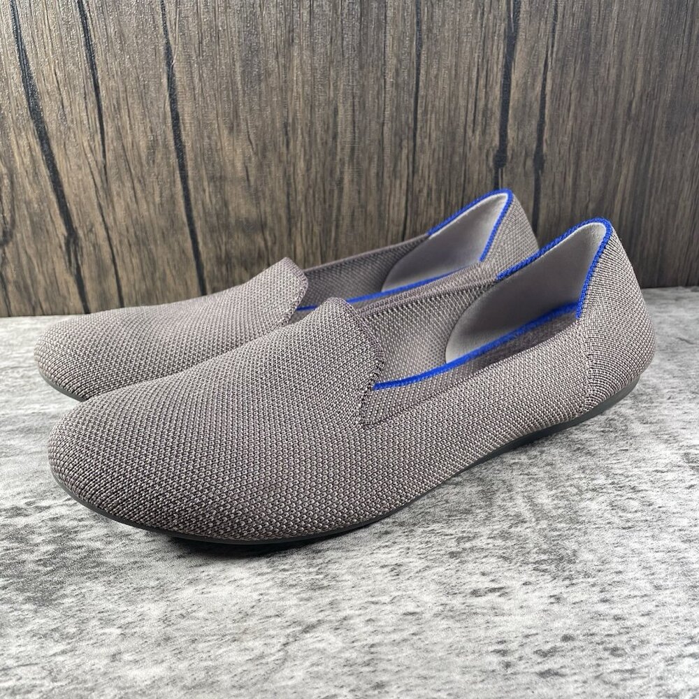 Rothy's The Loafer Mocha 8 Shoes Flats Slip On Rothys EUC - Picture 2 of 9